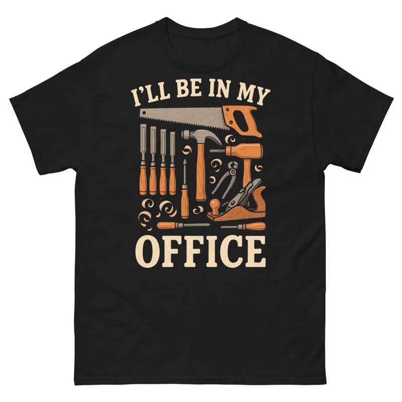 T-shirts: Funny Woodworking Office
