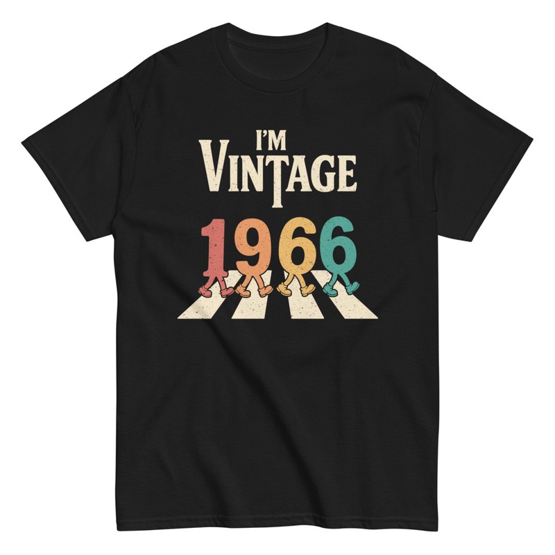 T-shirts: Vintage 1966 59th Birthday Abbey Road