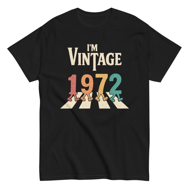 T-shirts: Vintage 1972 53rd Birthday Abbey Road