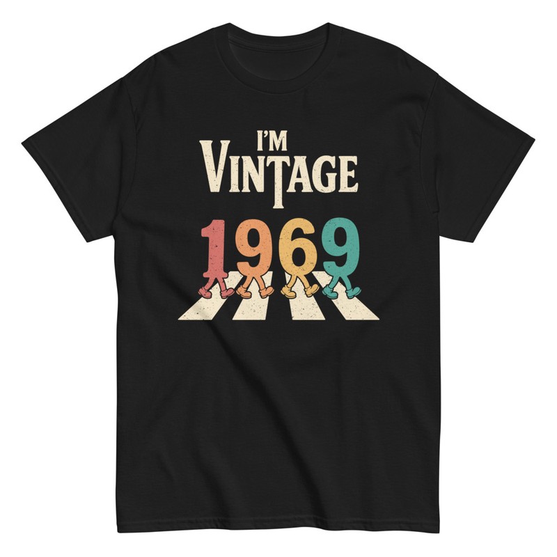 T-shirts: Vintage 1969 56th Birthday Abbey Road