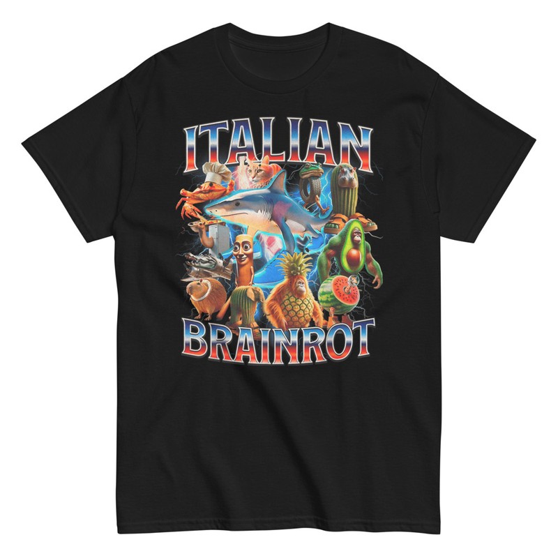 T-shirts: Italian Brainrot Animals Meme