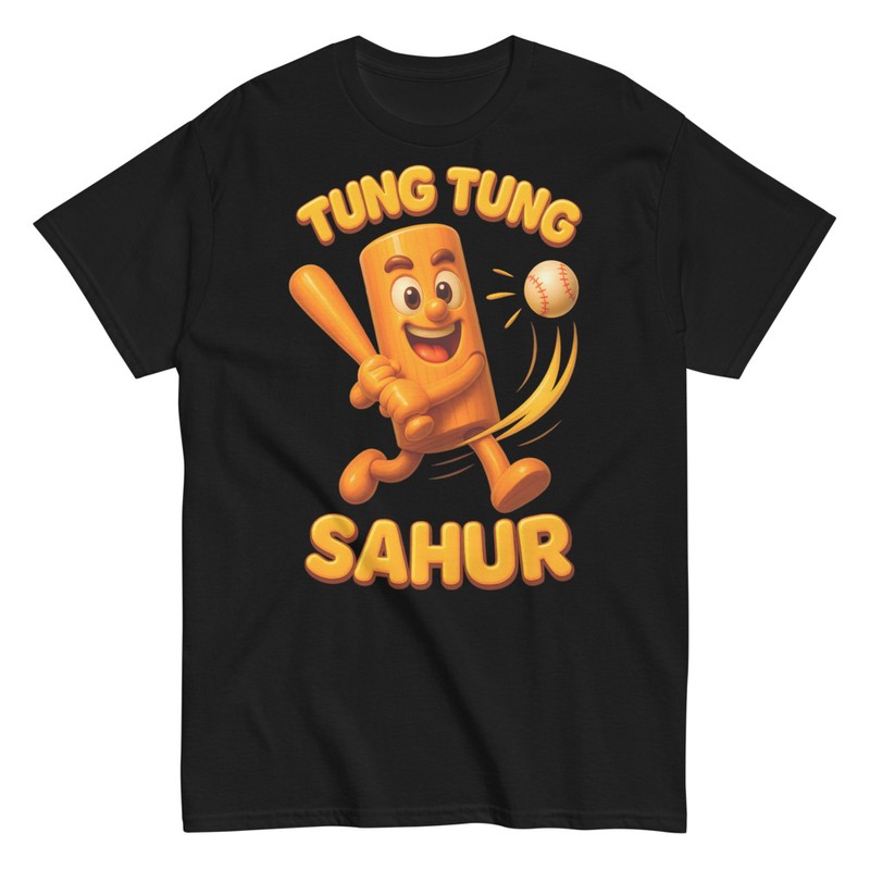 T-shirts: Tung Tung Sahur Baseball Funny