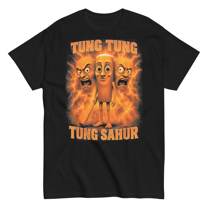 T-shirts: Tung Tung Sahur Energy Meme