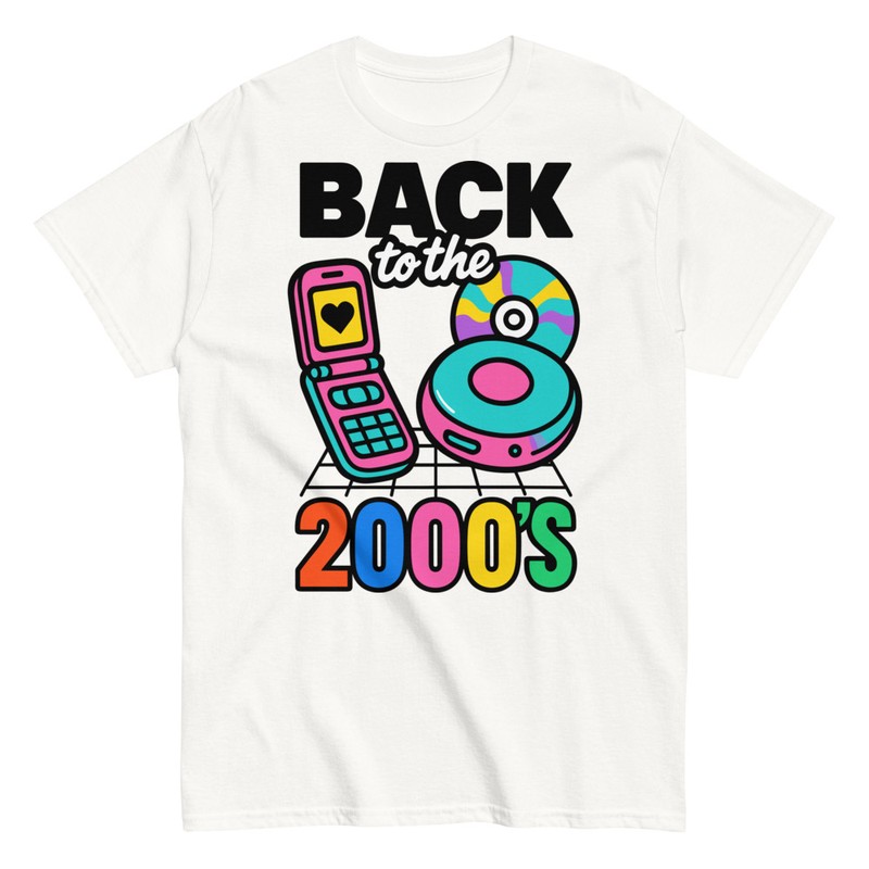 T-shirts: Back to the 2000s