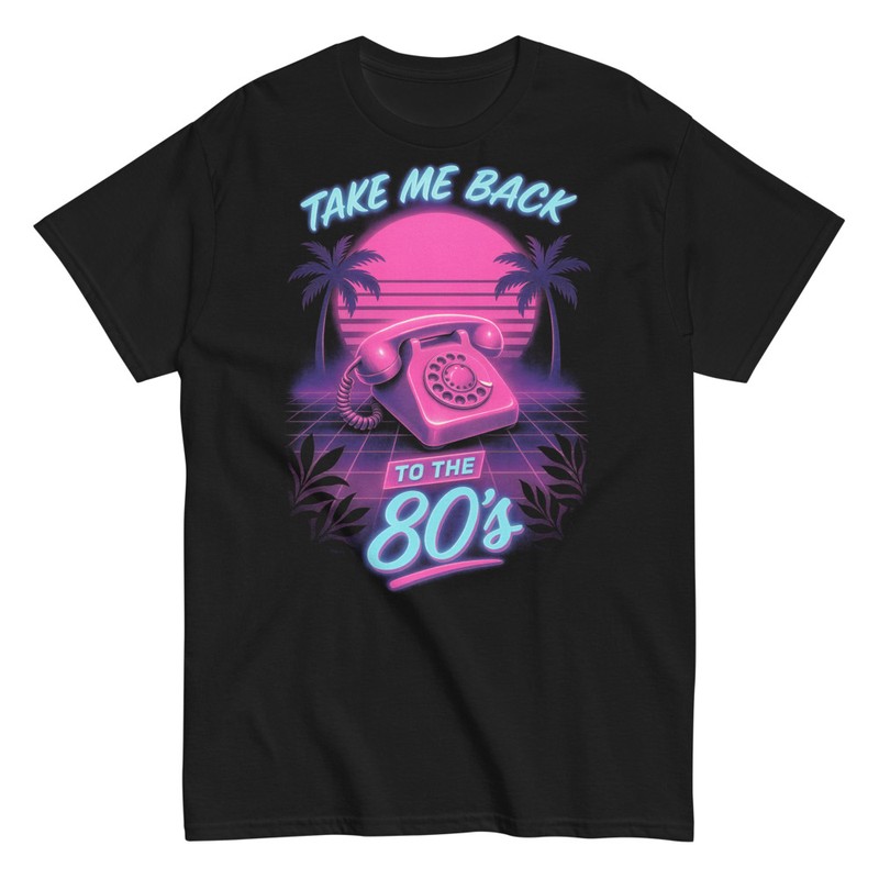 T-shirts: Take Me Back To The 80s Telephone