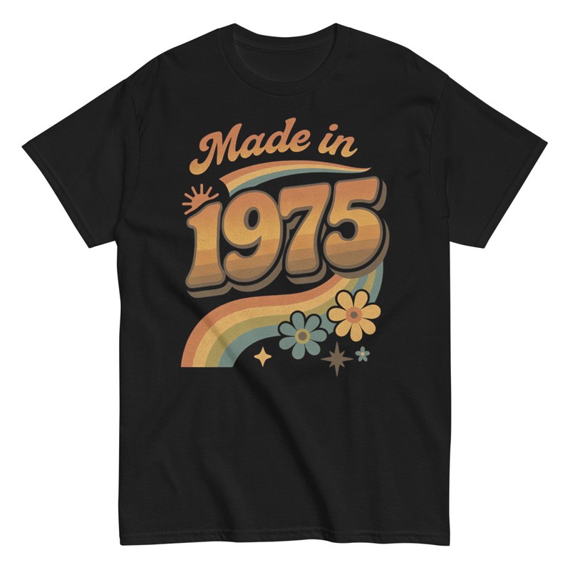 T-shirts: Made in 1975 Retro Vintage