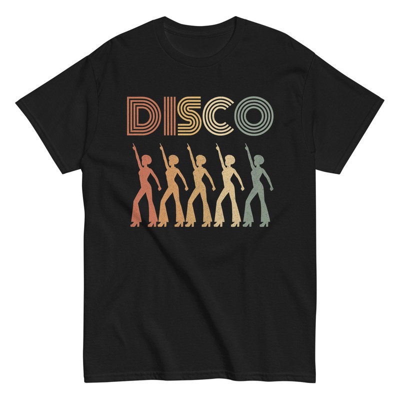 T-shirts: 70s Disco Afro Saturday Night