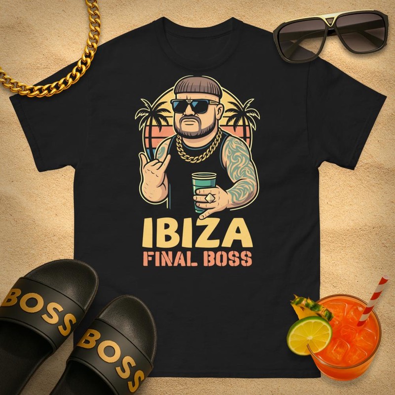 T-shirts: Ibiza Final Boss Jack Kay Viral T-shirt