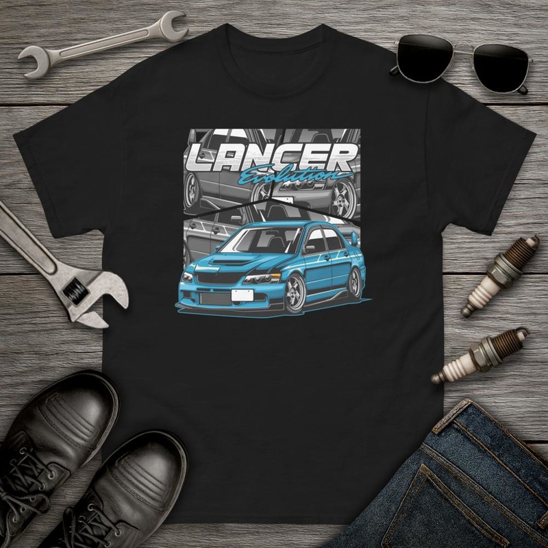 T-shirts: Tuning Car Lancer Evolution