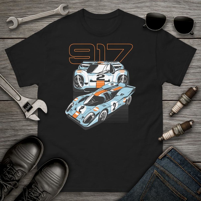 T-shirts: Racing Car 917 Le Mans