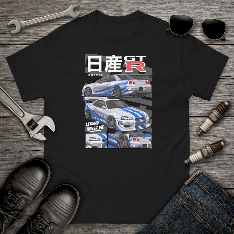 T-shirts: Nissan Skyline Fast and Furious