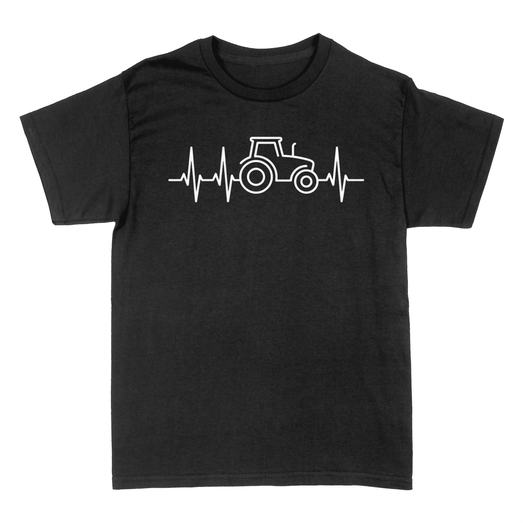 T-shirts: Farmer Heartbeat Tractor EKG