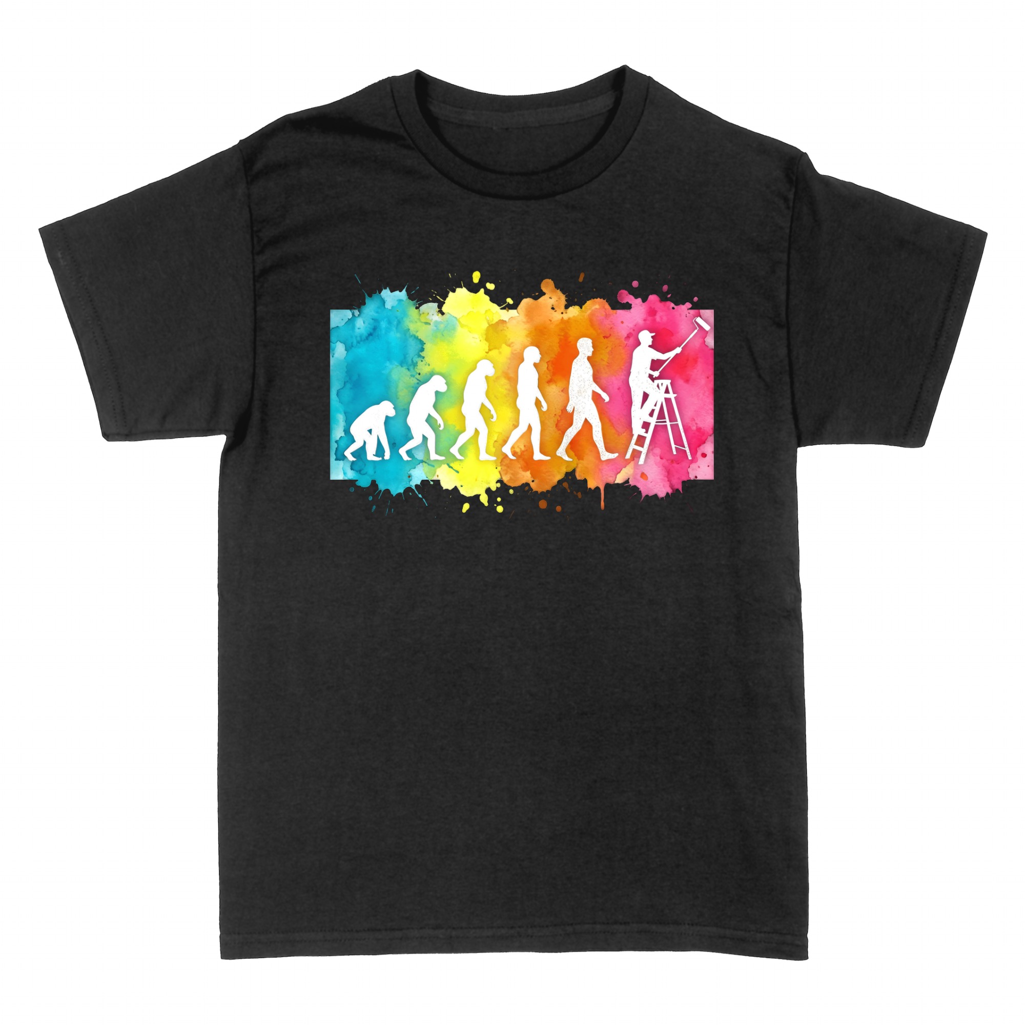 T-shirts: Painter Evolution Craftsman