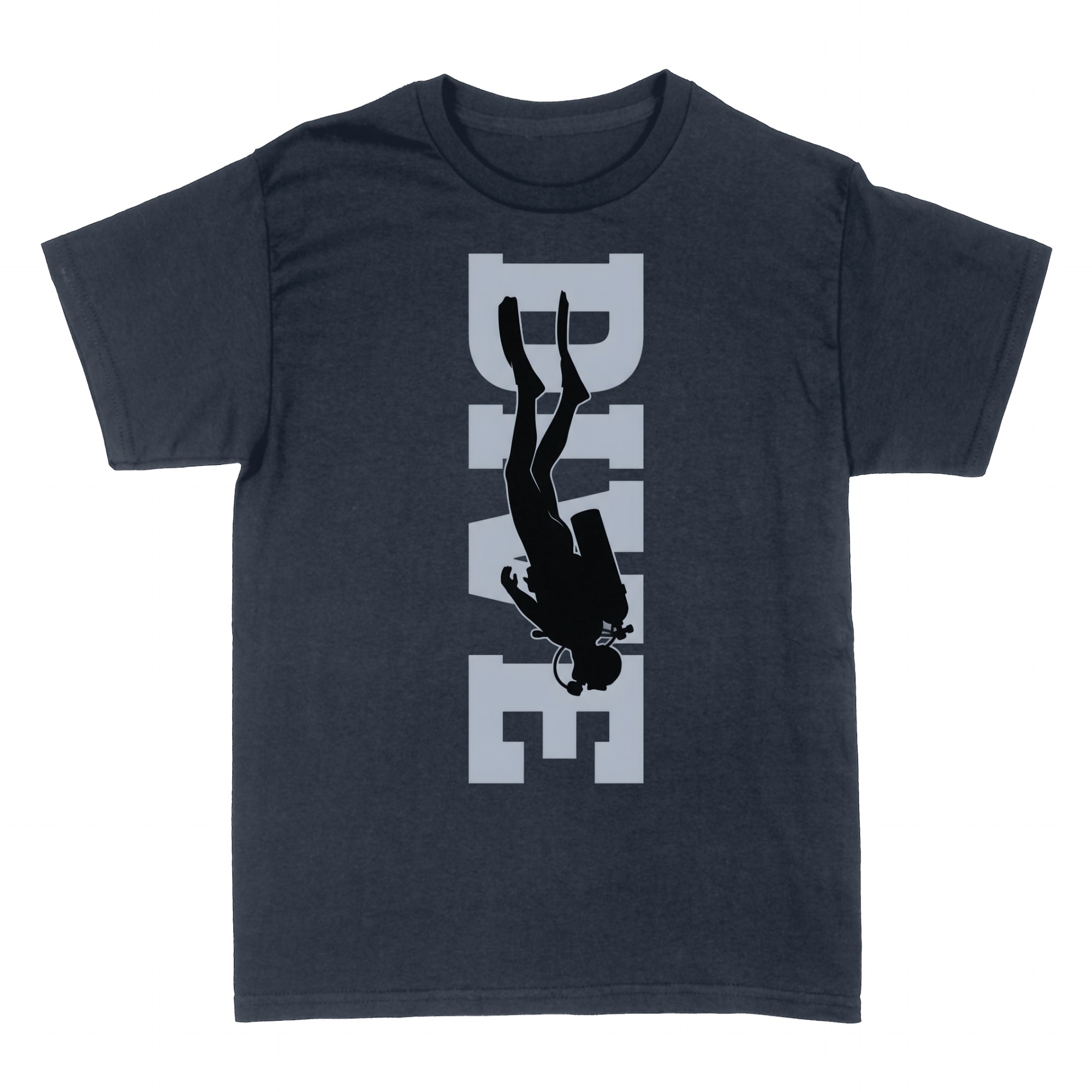T-shirts: Minimalist DIVE Scuba Diver