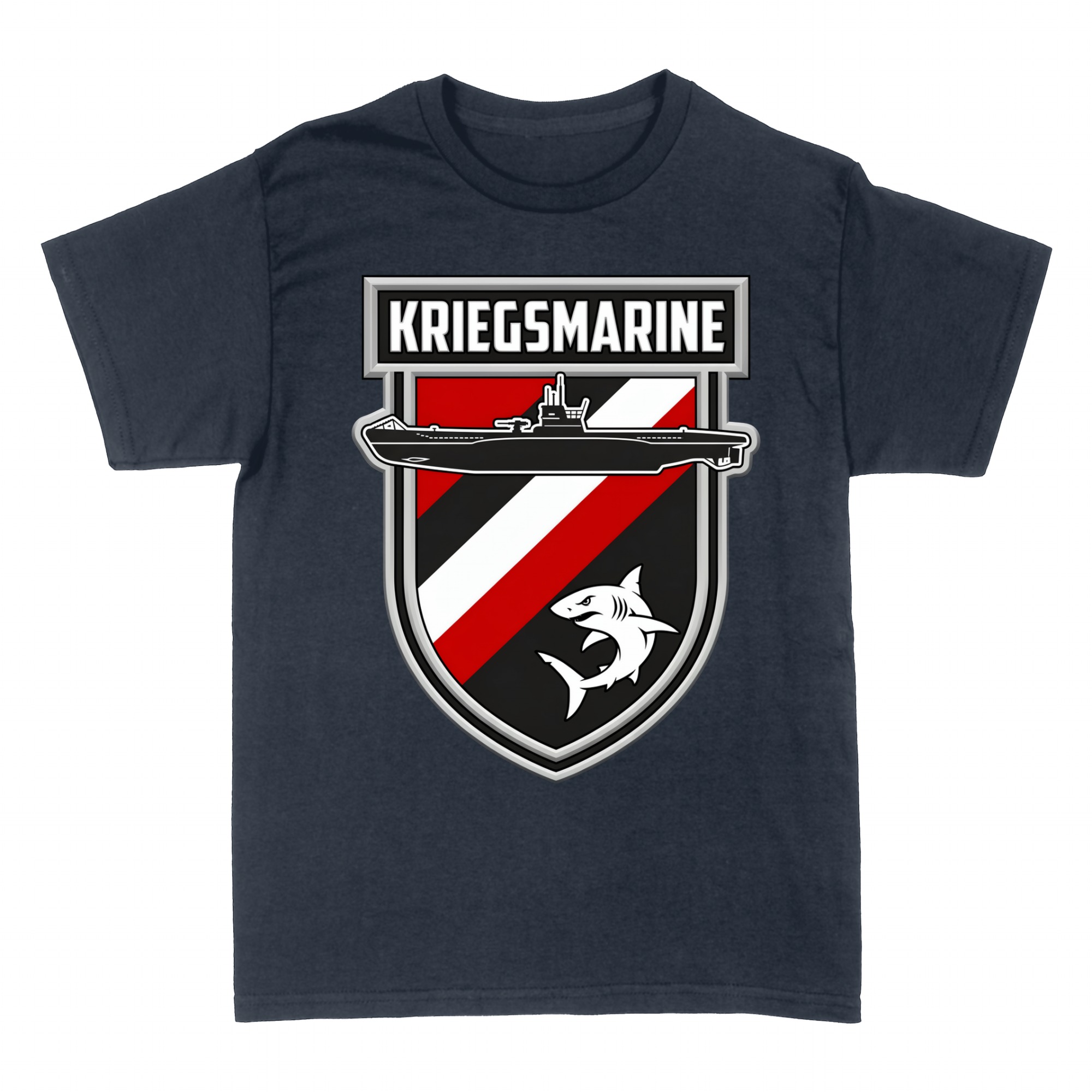 T-shirts: Kriegsmarine Submarine Emblem