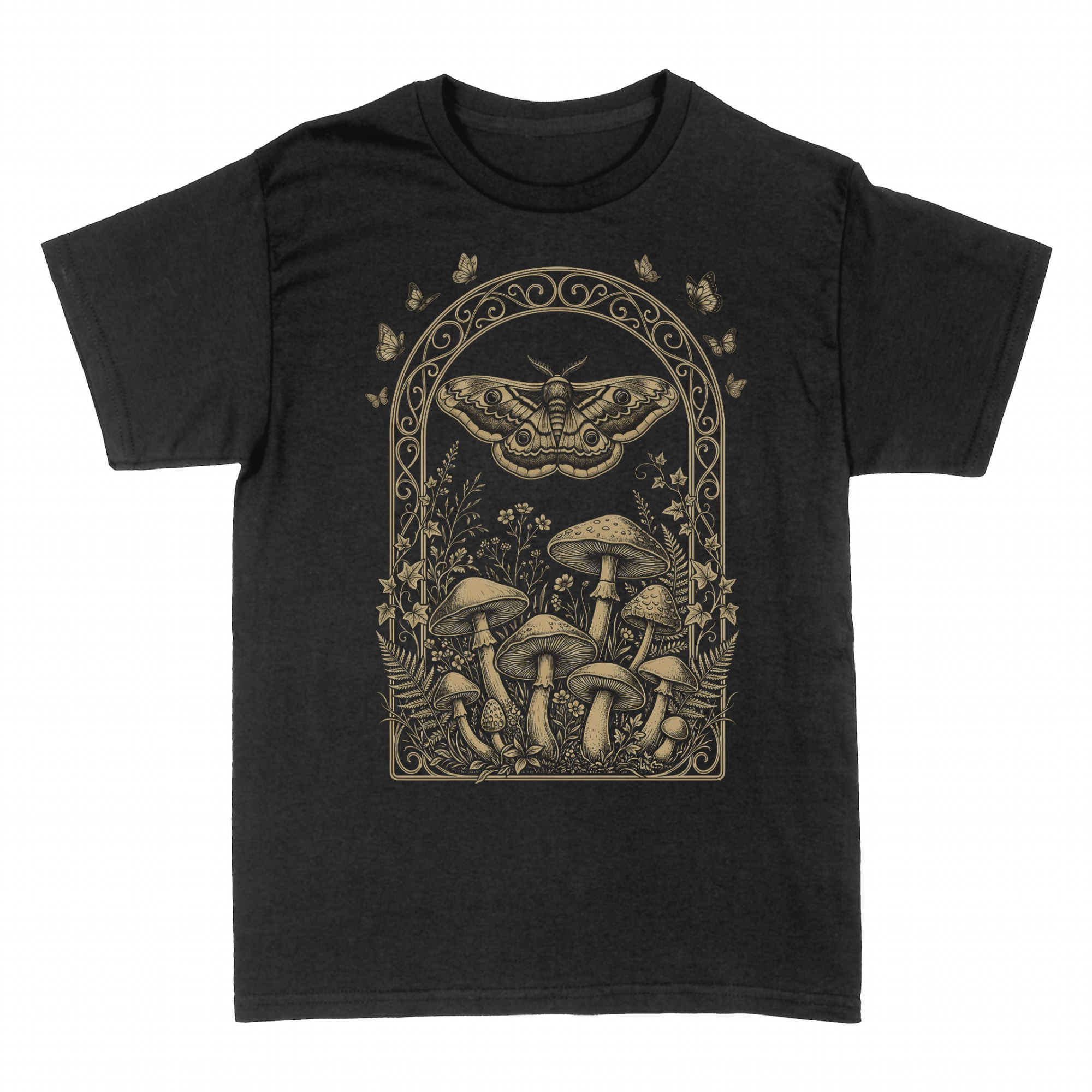 T-shirts: I Garden in the Dark Vintage Moth Gardening