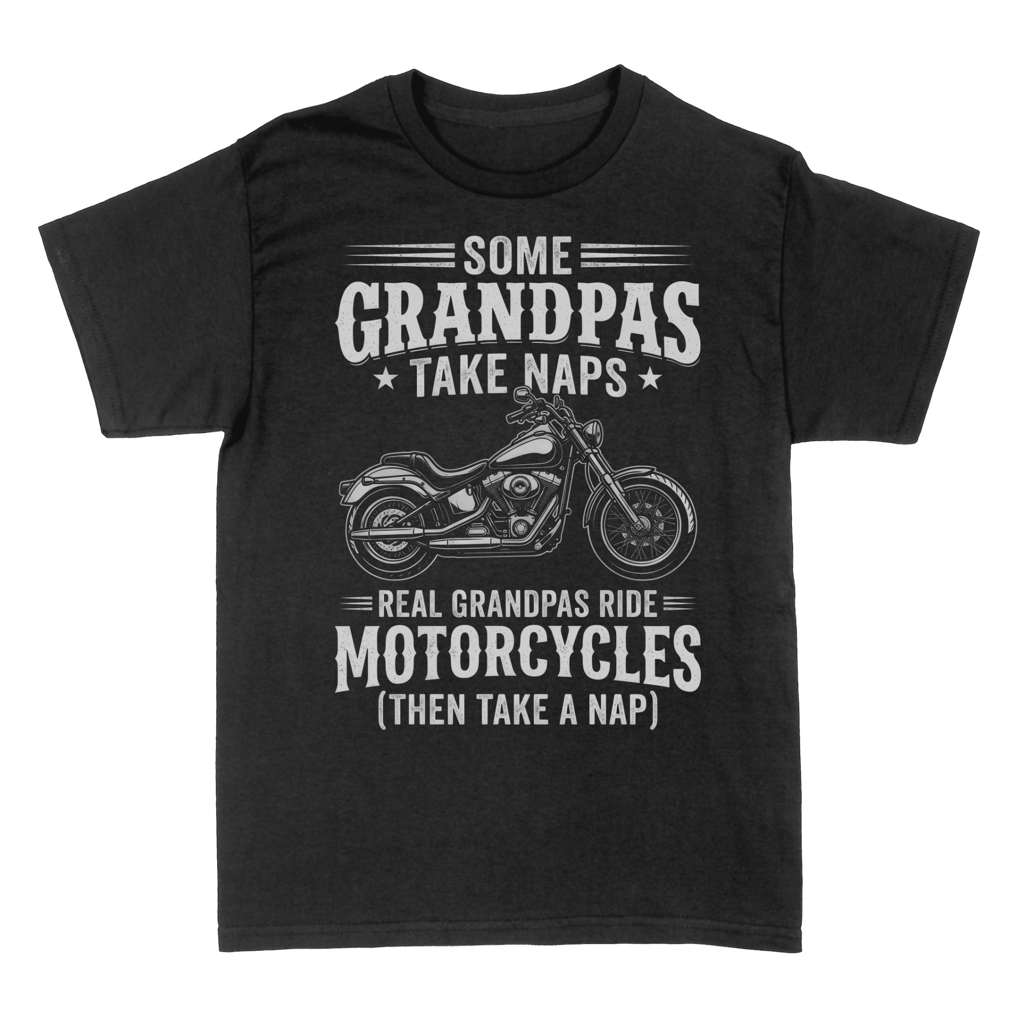 T-shirts: Real Grandpas Ride Motorcycles