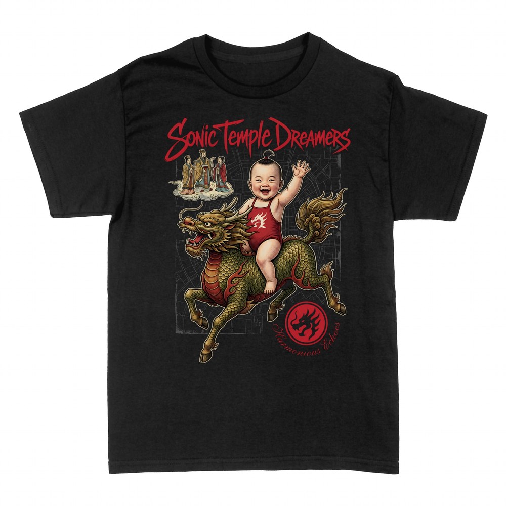 T-shirts: Sonic Temple Dreamers dragon baby