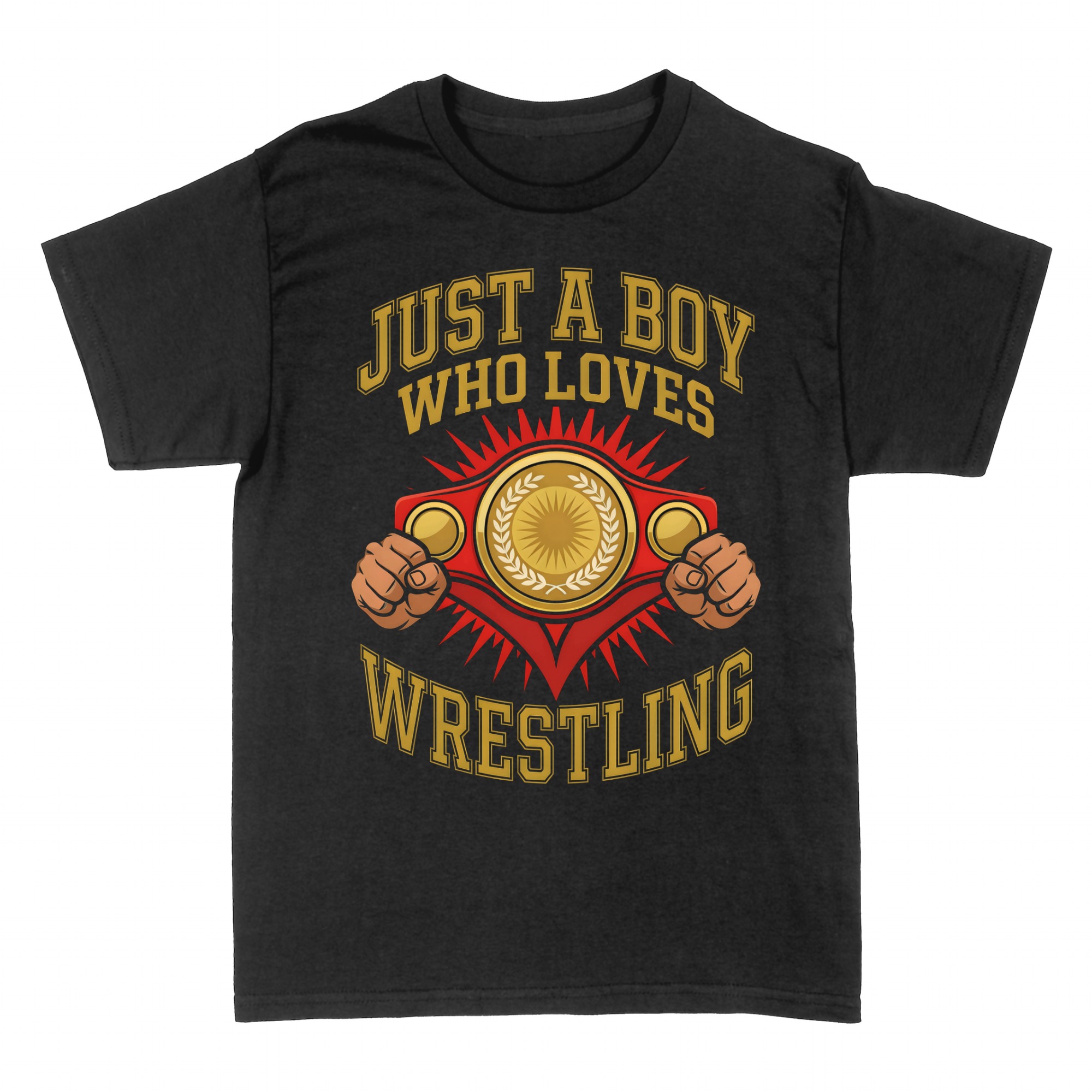 T-shirts: Just A Boy Who Loves Wrestling