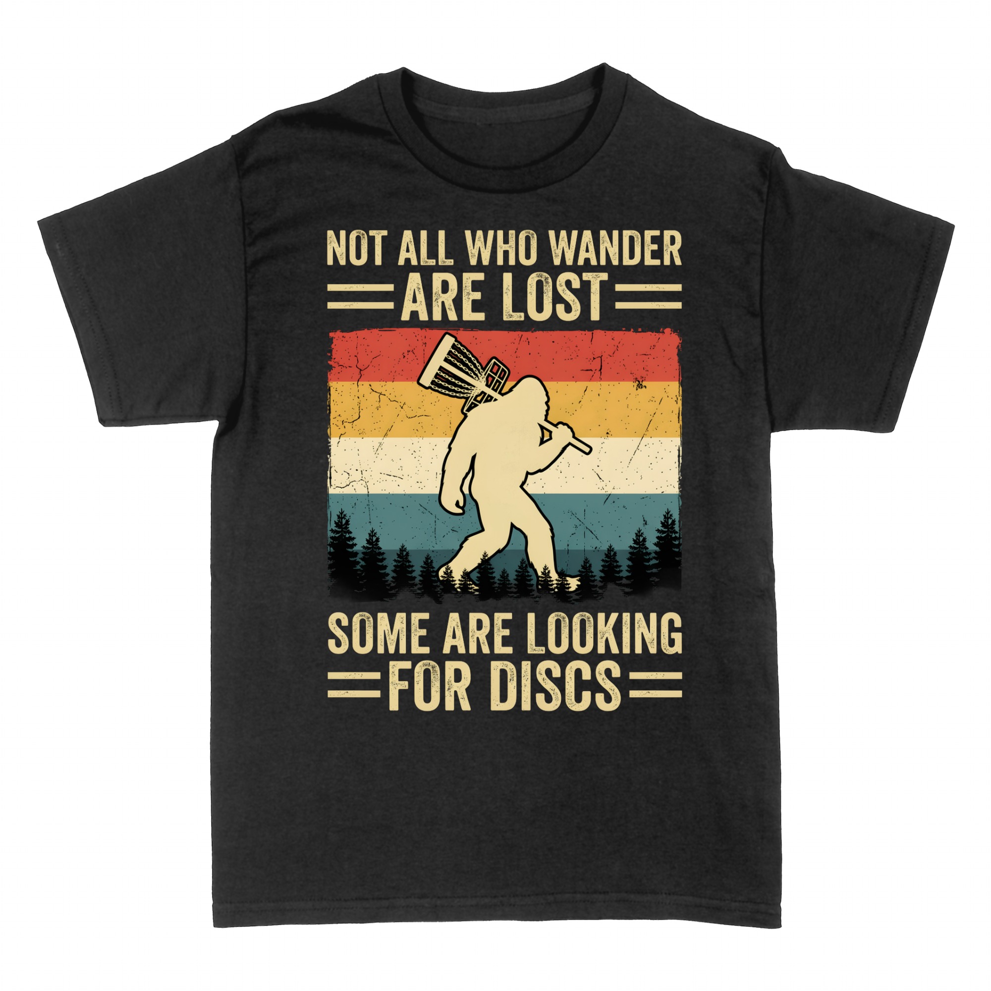 T-shirts: Not All Who Wander Are Lost Disc Golf