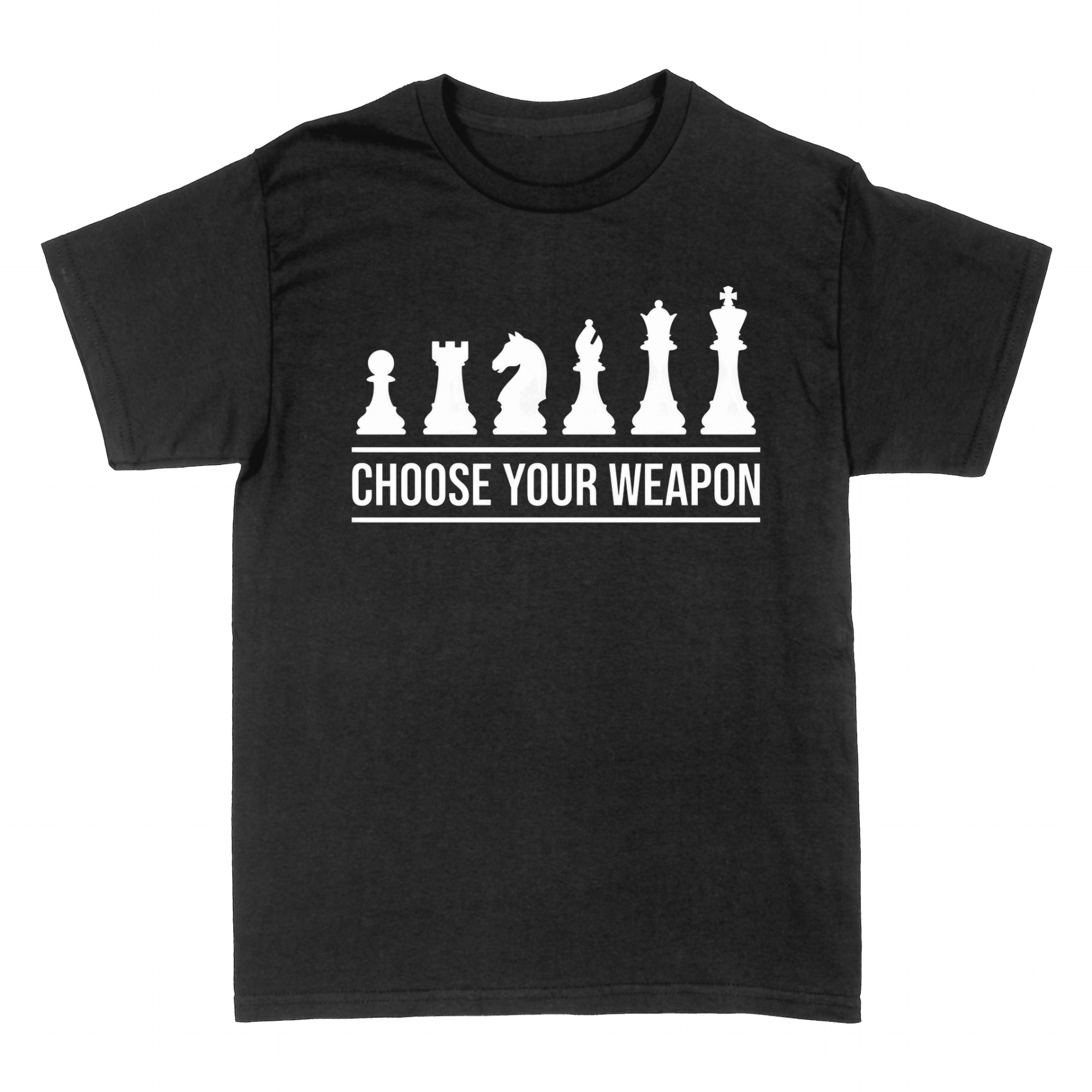 T-shirts: Choose Your Weapon Funny Chess Player