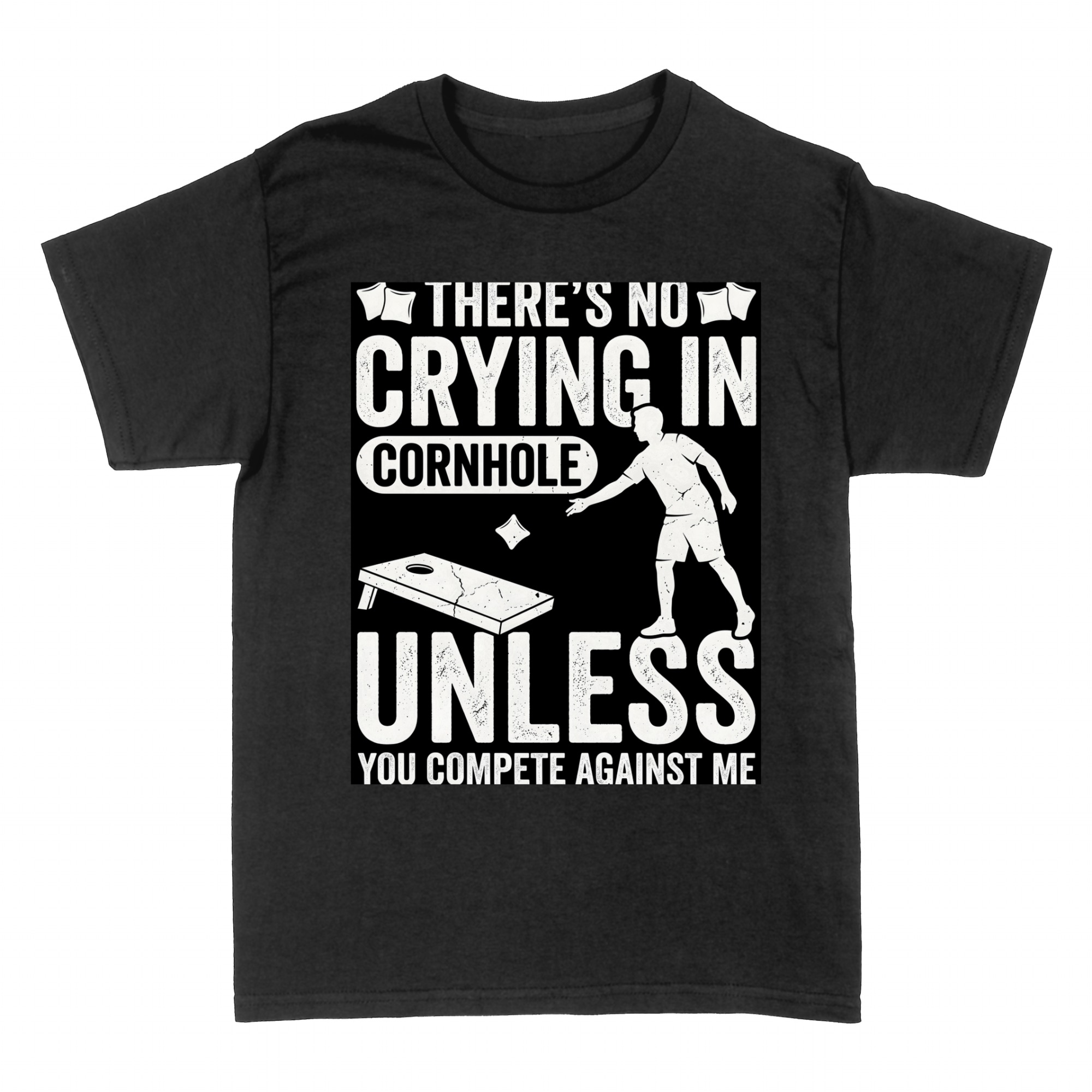 T-shirts: There's No Crying In Cornhole