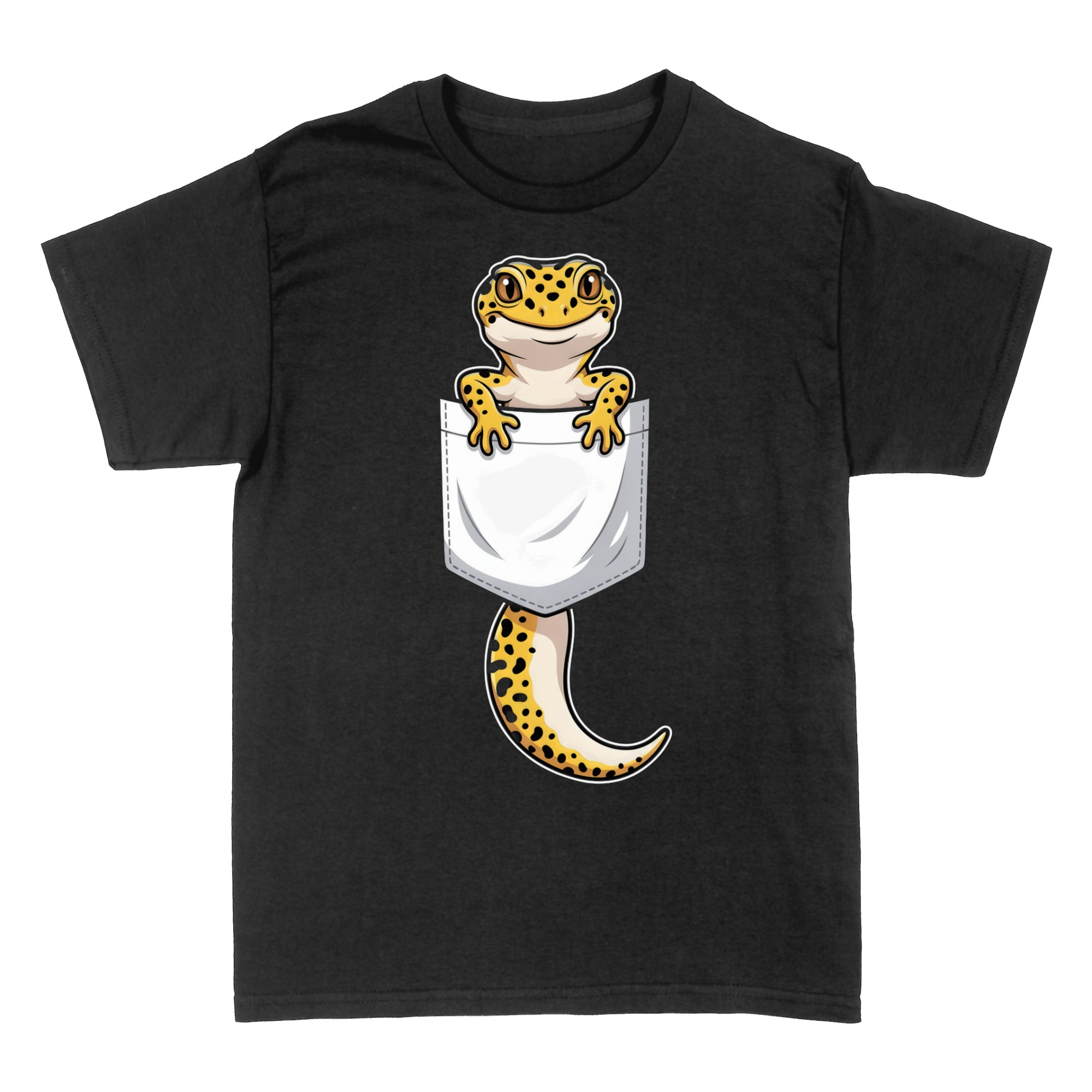 T-shirts: Cute Leopard Gecko In Pocket Lizard Pal