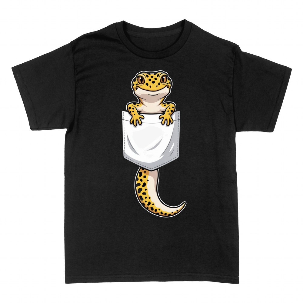 T-shirts: Leopard gecko in a pocket