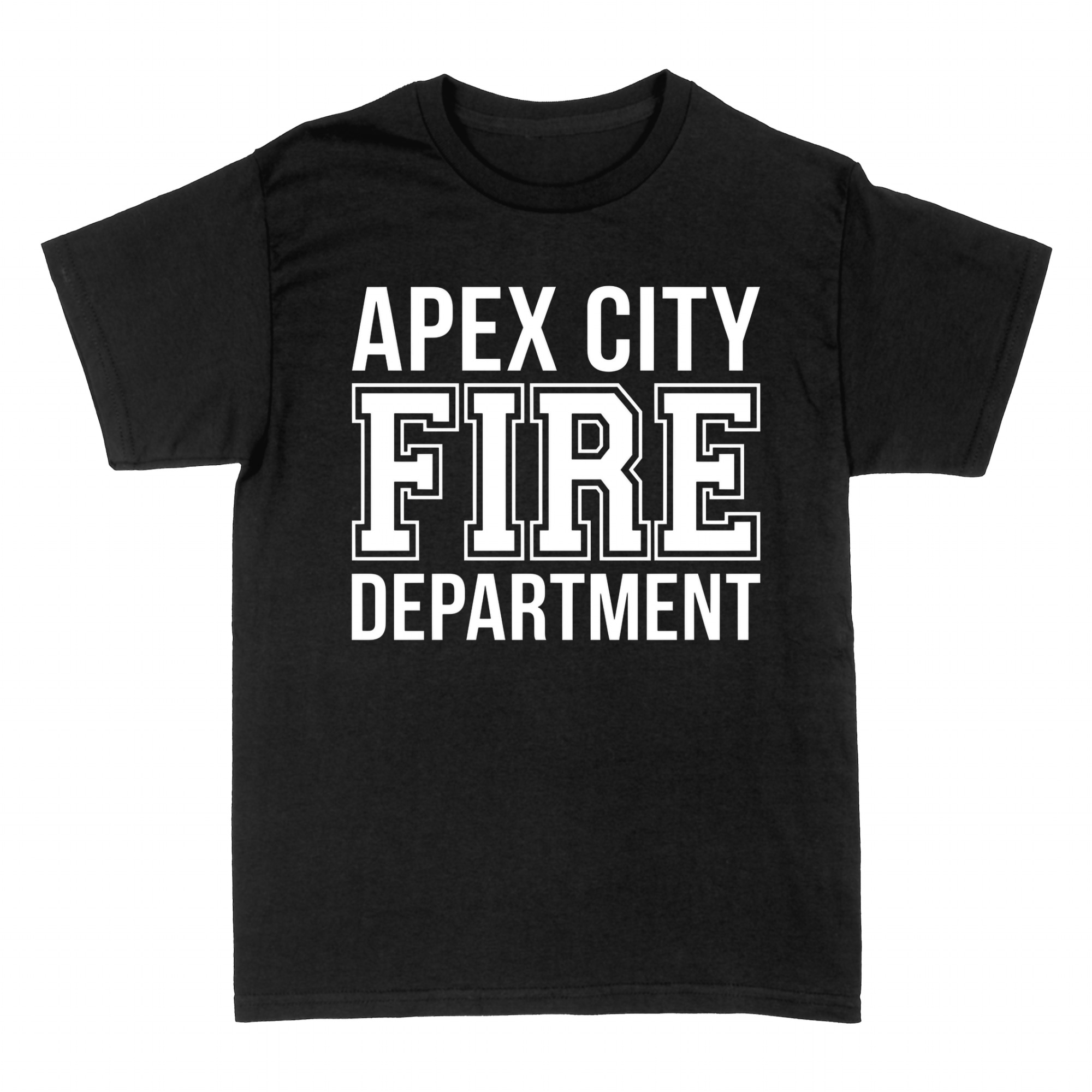 T-shirts: Apex City Fire Department varsity