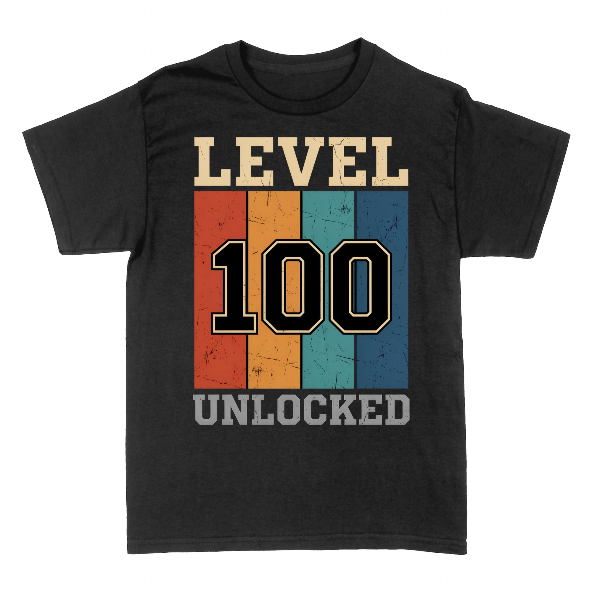 T-shirts: Level 100 Unlocked retro gamer