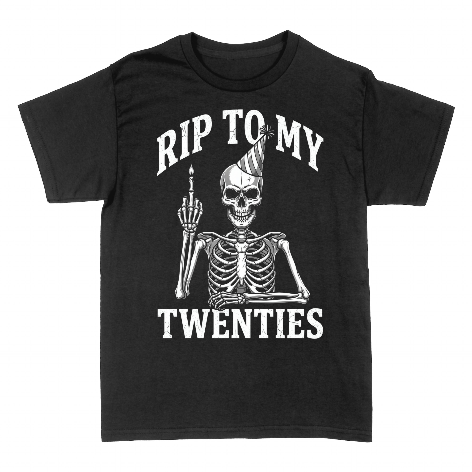 T-shirts: Party skeleton 