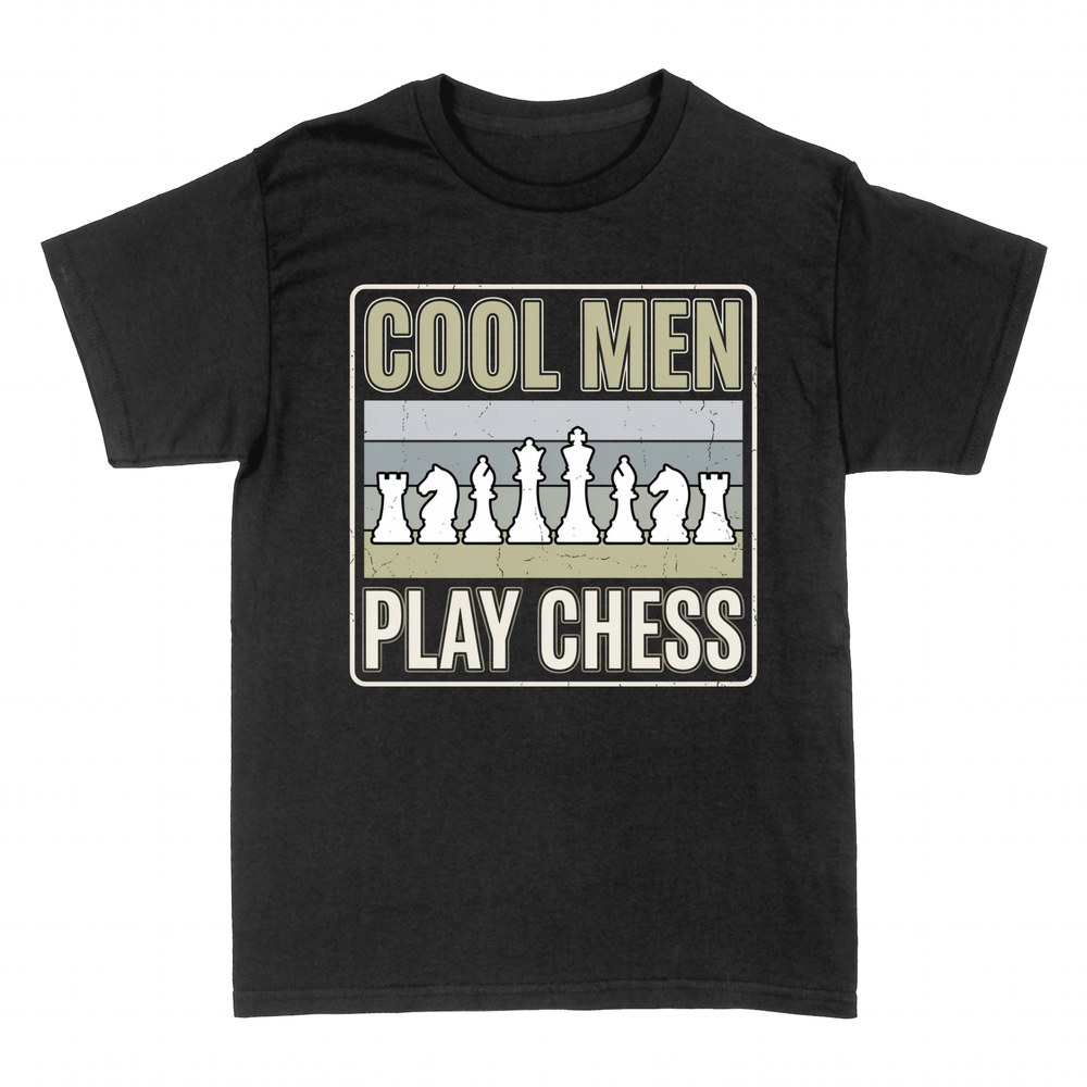 T-shirts: Men Play Chess piece lineup