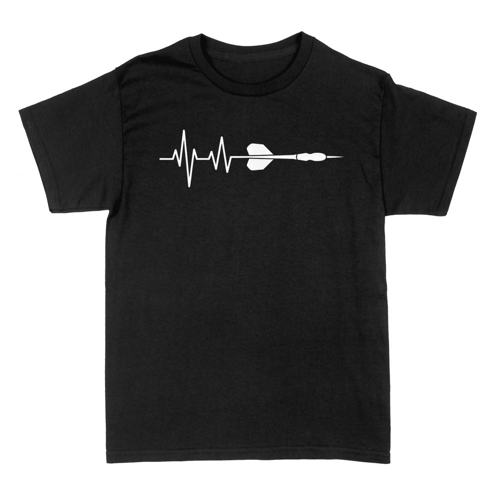 T-shirts: Darts heartbeat pulse line