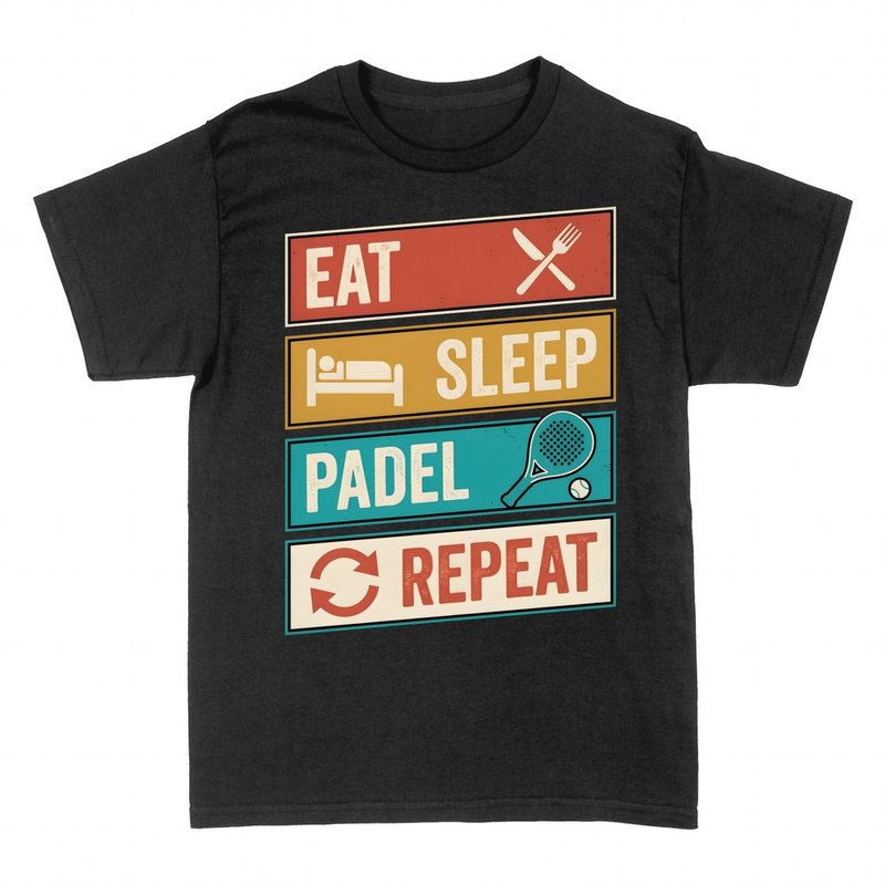 T-shirts: Eat Sleep Padel Repeat