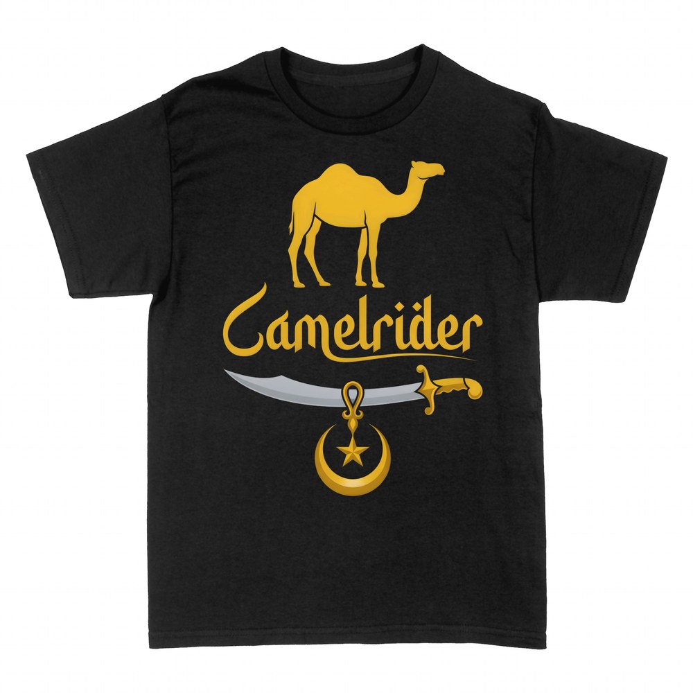 T-shirts: Camelrider desert camel rider