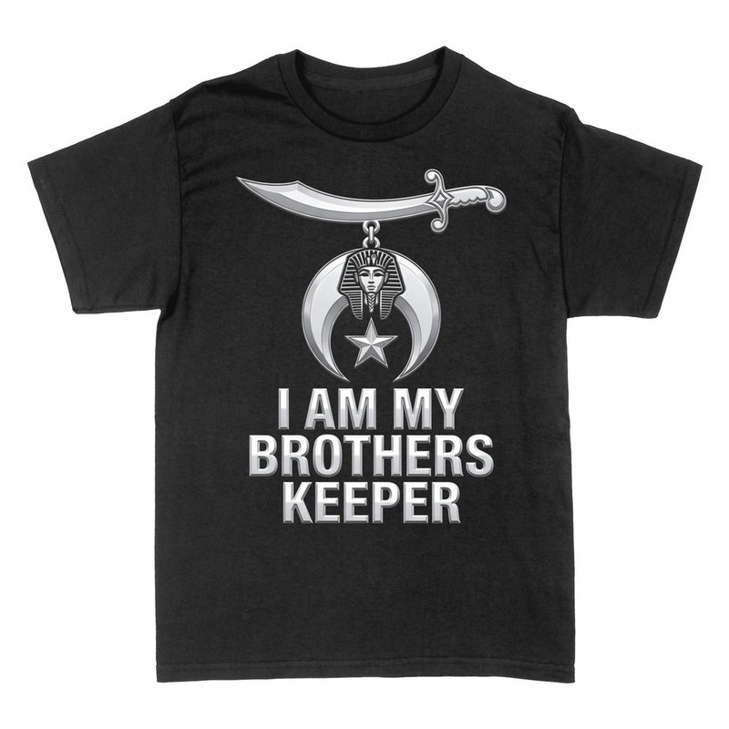 T-shirts: Brotherhood emblem with scimitar and star