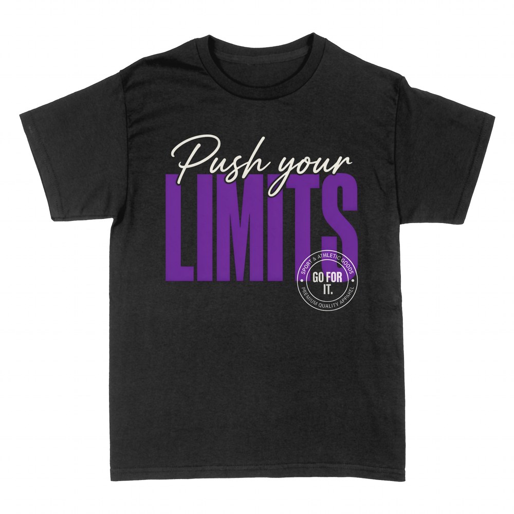 T-shirts: Push your Limits gym motivation