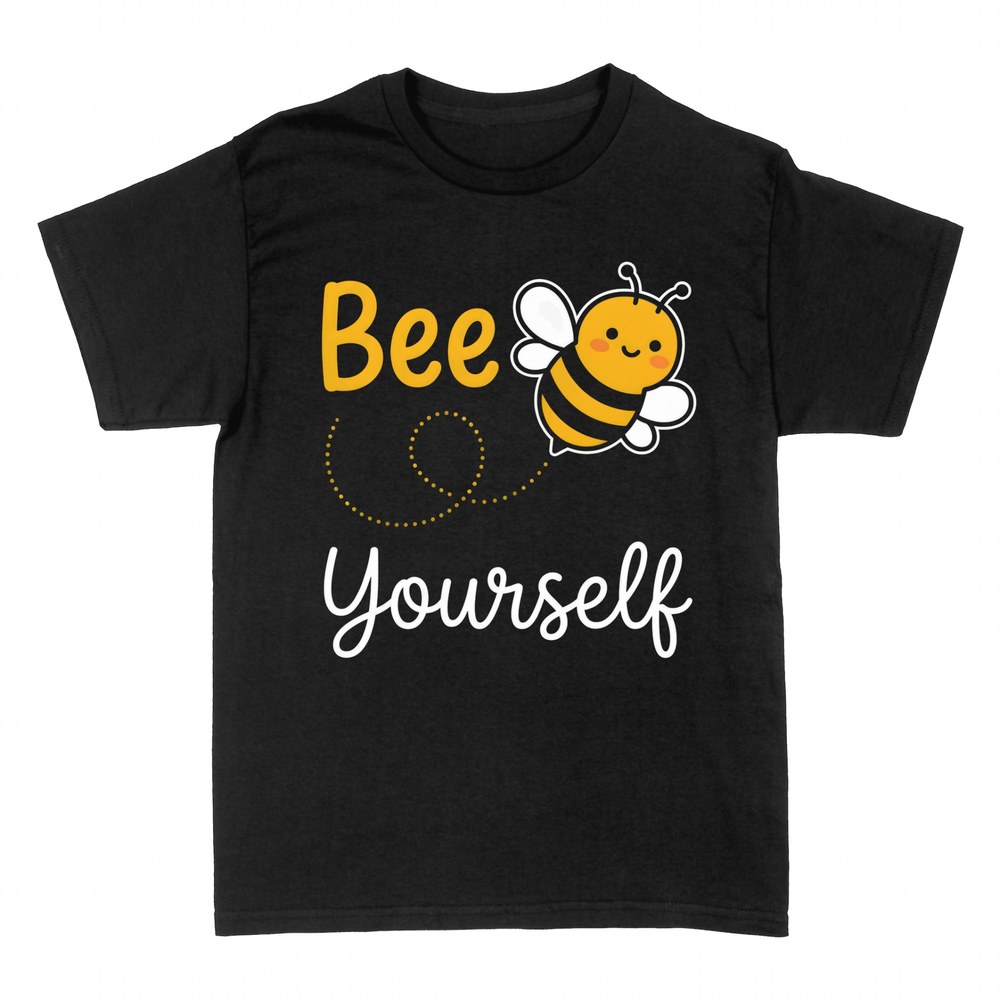 T-shirts: Smiling Bee Yourself pun