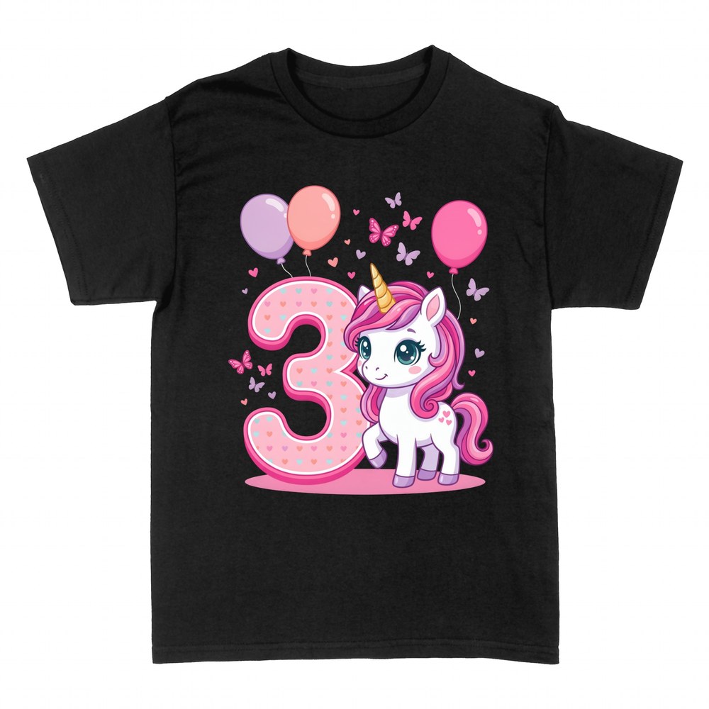 T-shirts: Unicorn 3rd Birthday Girl