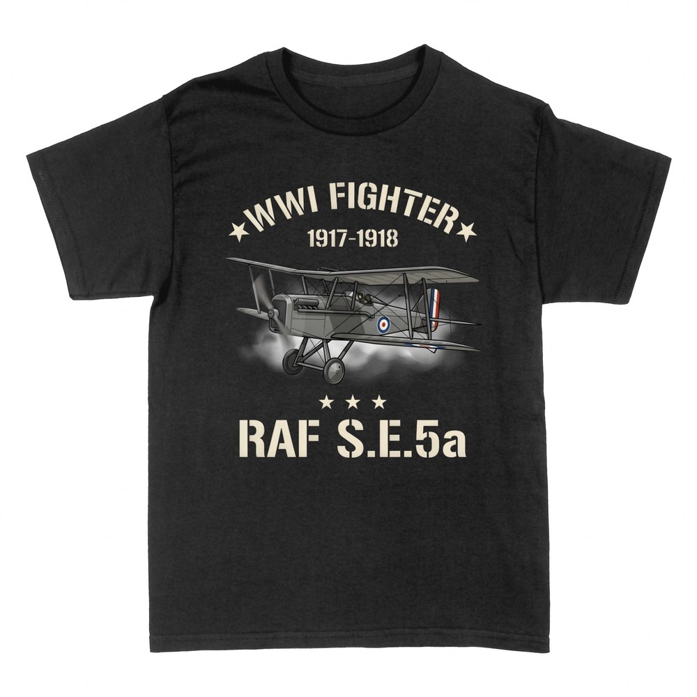 T-shirts: WWI RAF S.E.5a fighter plane