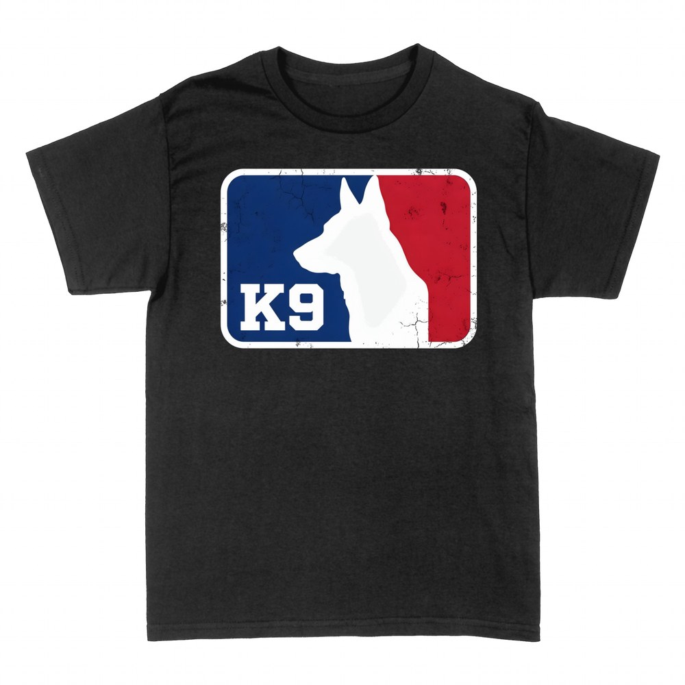 T-shirts: K9 German Shepherd sports emblem