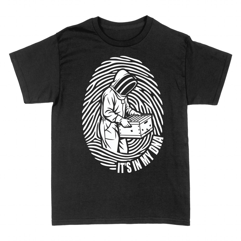 T-shirts: Beekeeper with hive, it's in my DNA