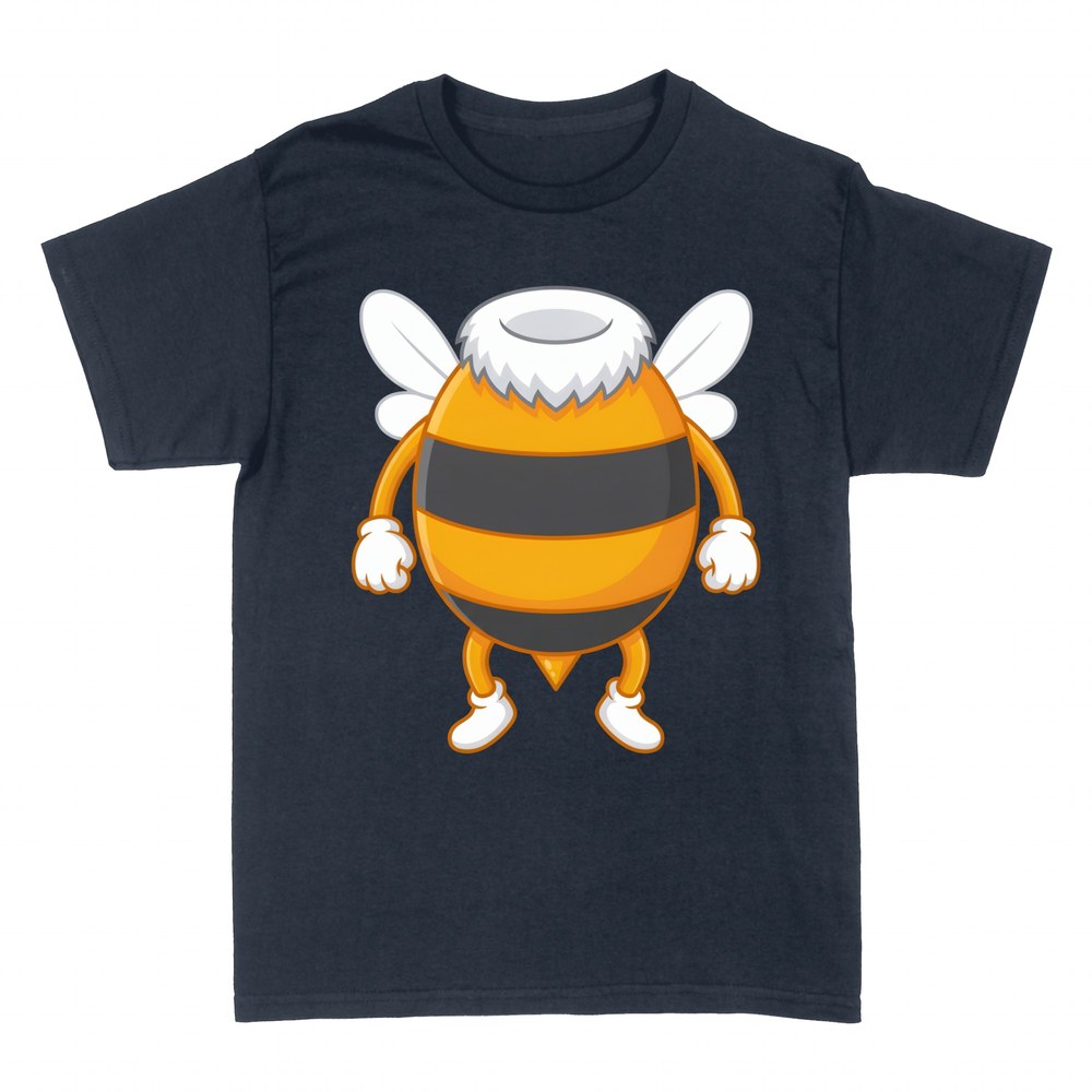 T-shirts: Cartoon bee with gloves and sneakers