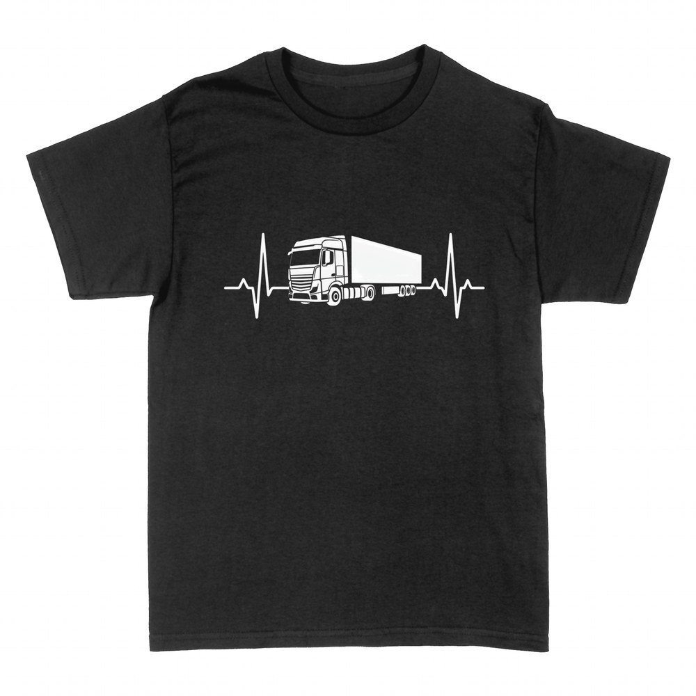 T-shirts: Truck heartbeat trucker pulse