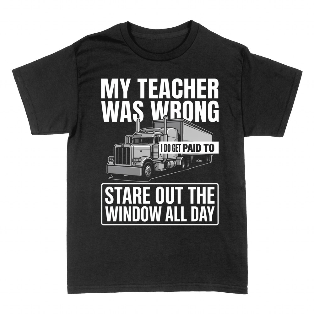 T-shirts: Paid to Stare Out the Window All Day