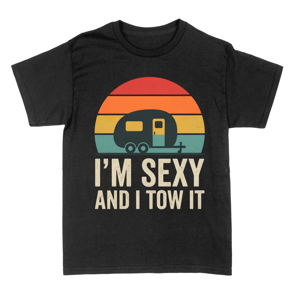 T-shirts: I'm Sexy and I Tow It retro caravan