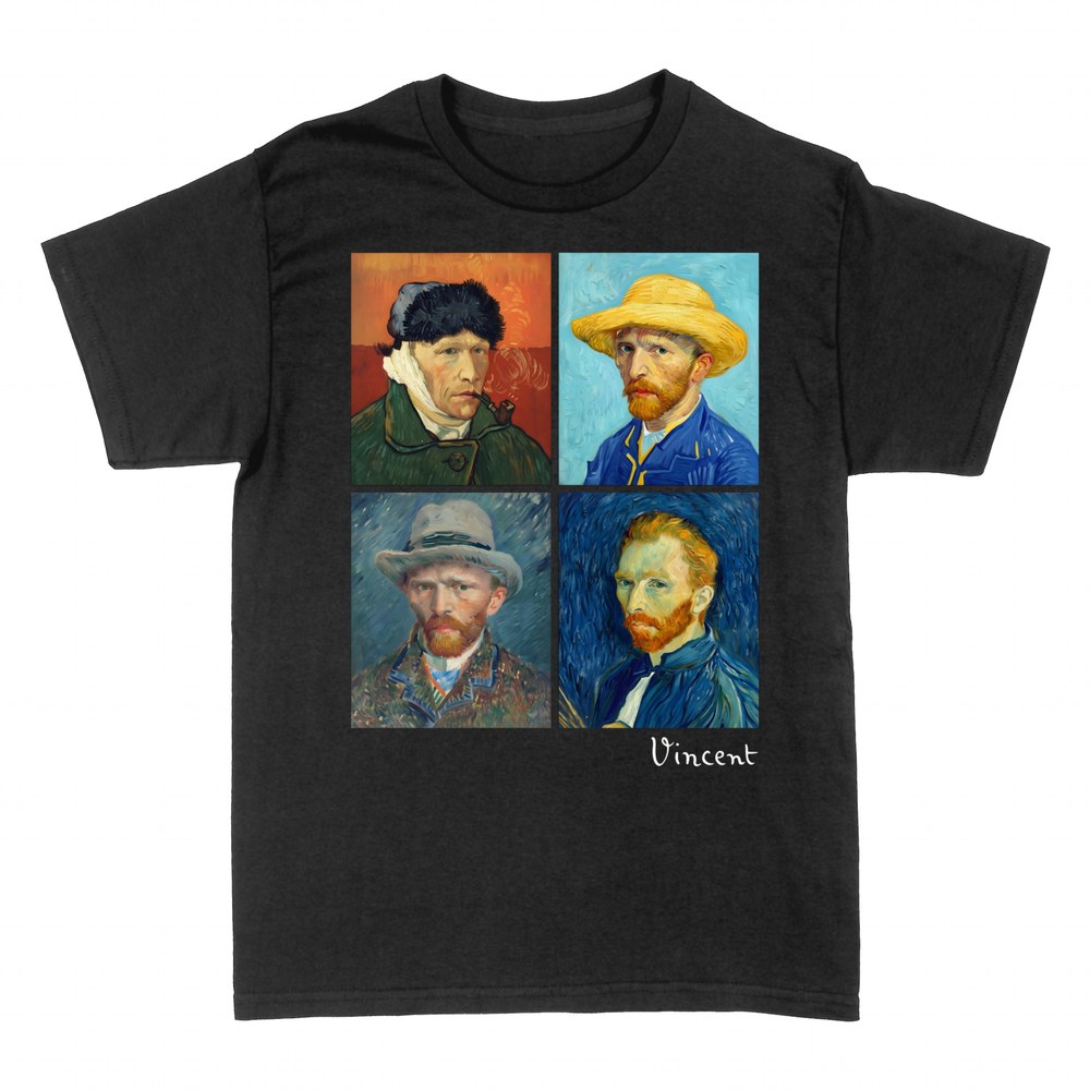 T-shirts: Four Van Gogh Self-Portraits