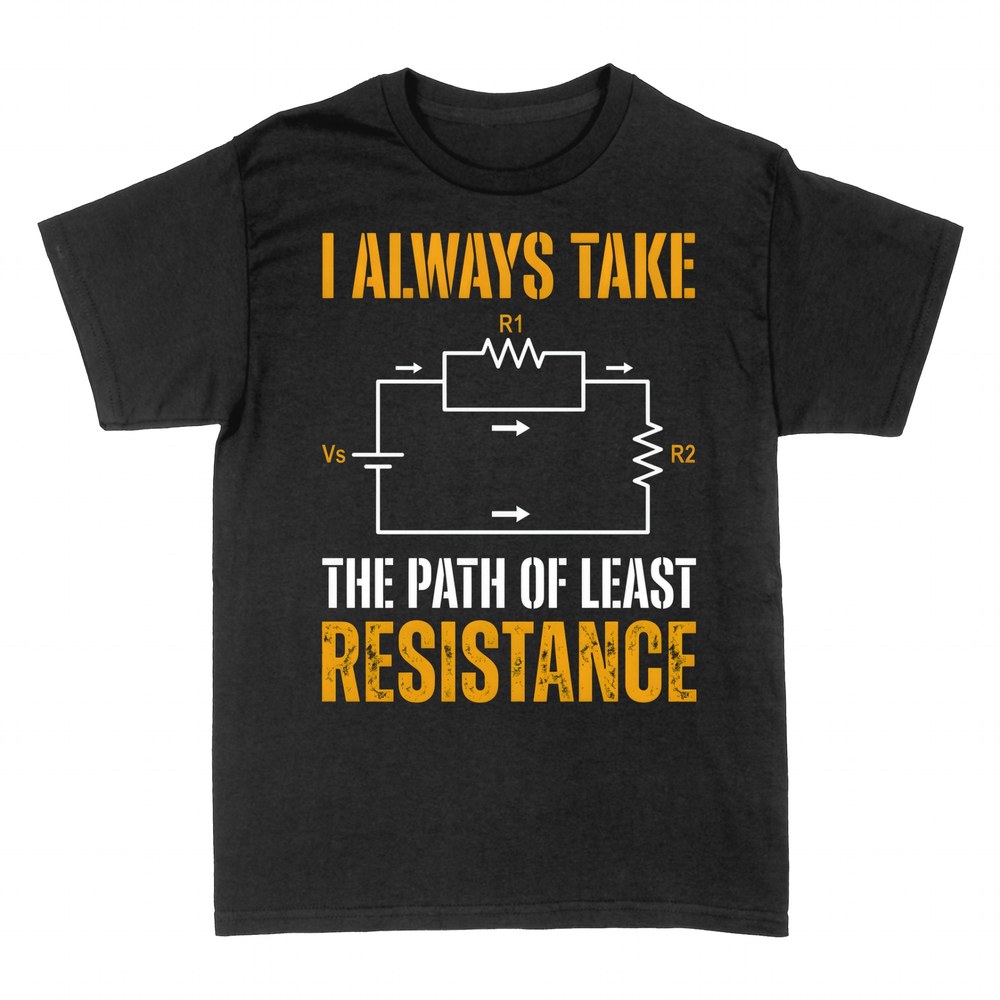 T-shirts: Path of Least Resistance circuit