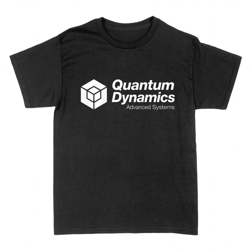 T-shirts: Quantum Dynamics fictional tech logo