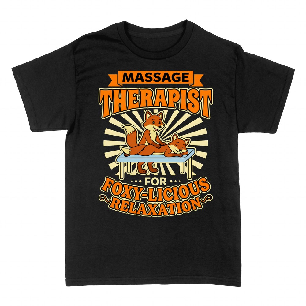 T-shirts: Foxy-Licious Massage Therapist Fox